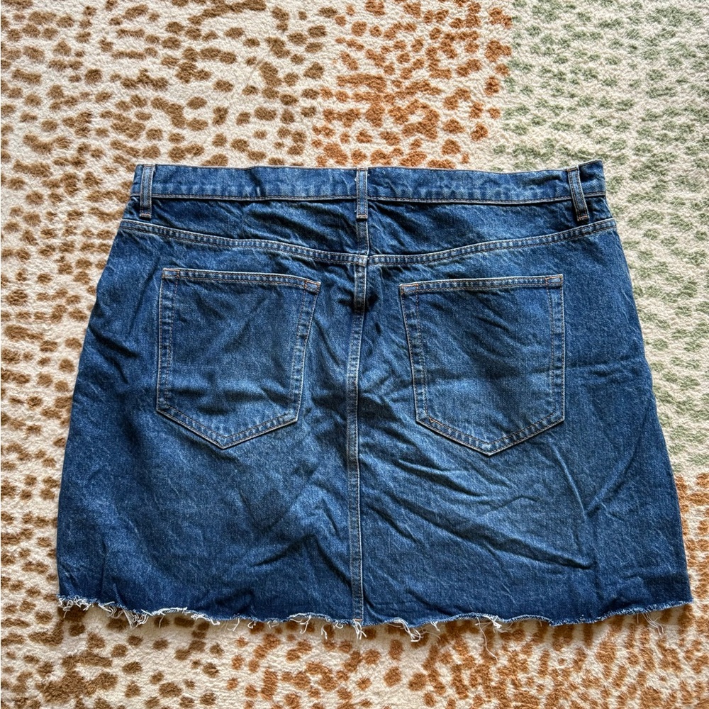 Reformation Nina denim mini skirt - Picture 2 of 3